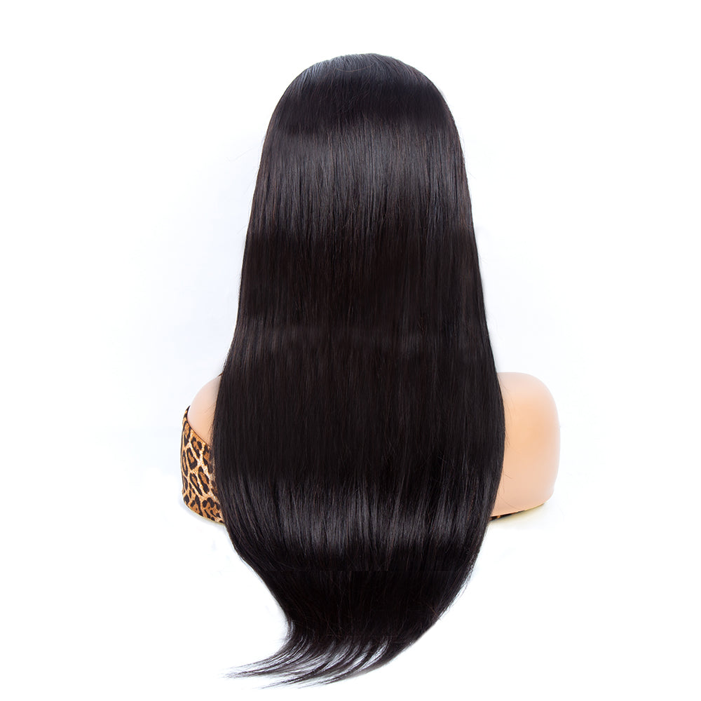 12-40 inch 180% Density 4×4 HD Lace Closure Wig Straight