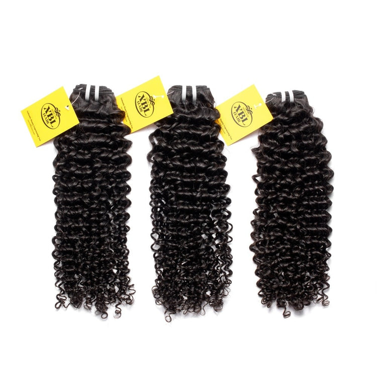 XBL Hair XBLhair Miss Flawless 3 PCS Lot Raw Hair Curly Hair Full Cuticle Aligned Hair Bundles