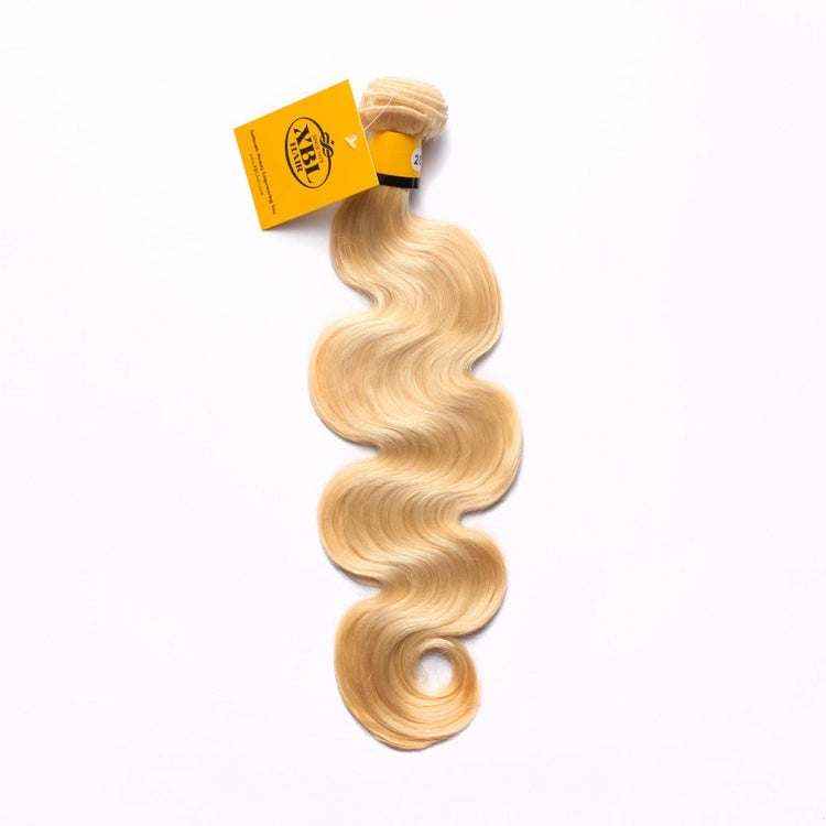 XBL Hair Miss Flawless Blonde Raw Body Wave Hair High Density One Bundle