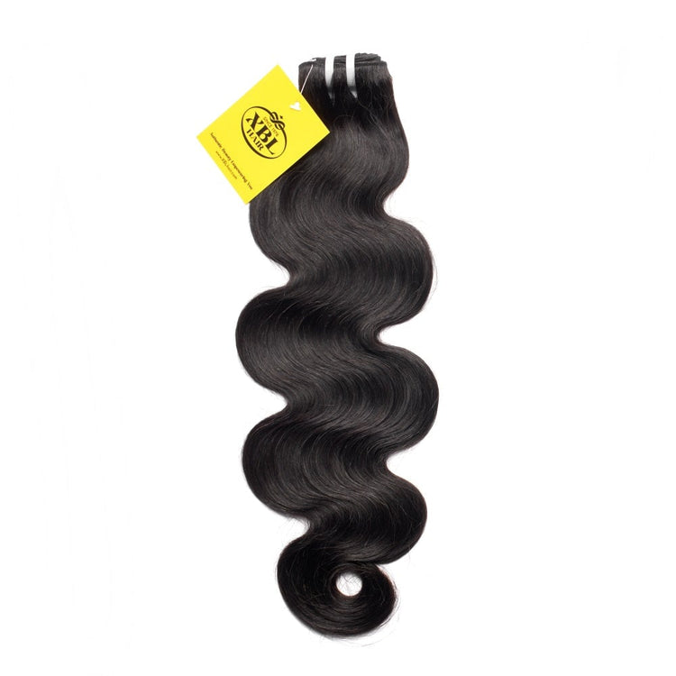XBL Hair XBLhair Miss Flawless Raw Hair Body Wave Remy Human Hair Extensions One Bundle