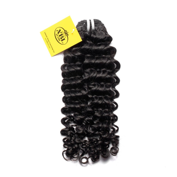 XBL Hair XBLhair Miss Flawless Raw Hair Jerry Curl Unprocessed Hair One Bundle