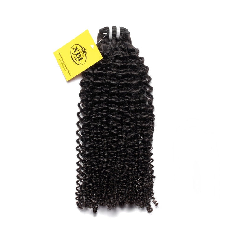 XBL Hair XBLhair Miss Flawless Raw Hair Kinky Curly Brazilian% Human Hair One Bundle