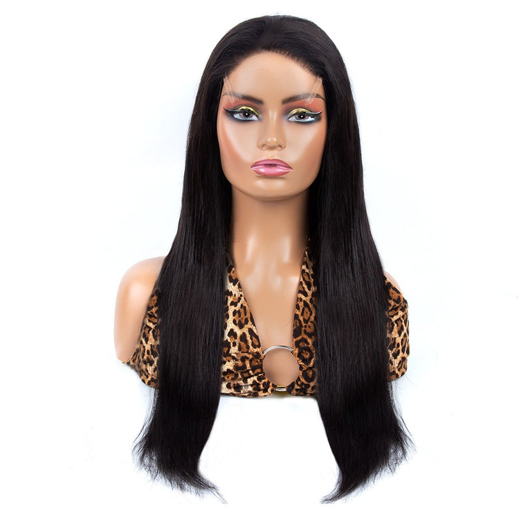 XBL Hair Miss Lovely-40 inch% Density 4×4 HD Lace Closure Wig Straight