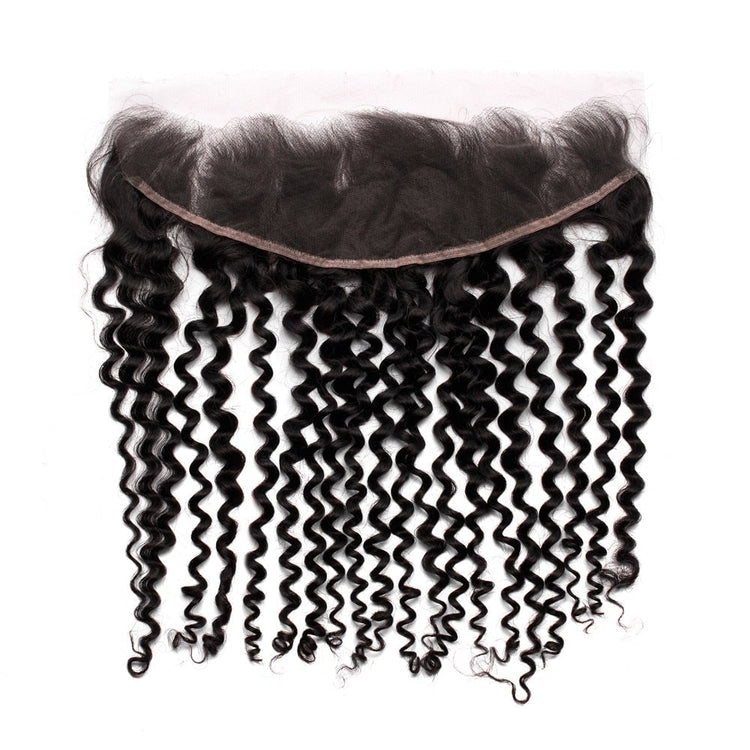 XBL Hair Miss Lovely 13x4 HD Lace Frontal Curly Small Knots Preplucked Hairline