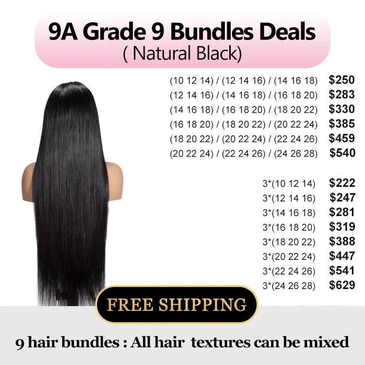 XBL Hair Miss Pretty Hair Hair Bundles 9 Bundles Package Deal Free Shipping