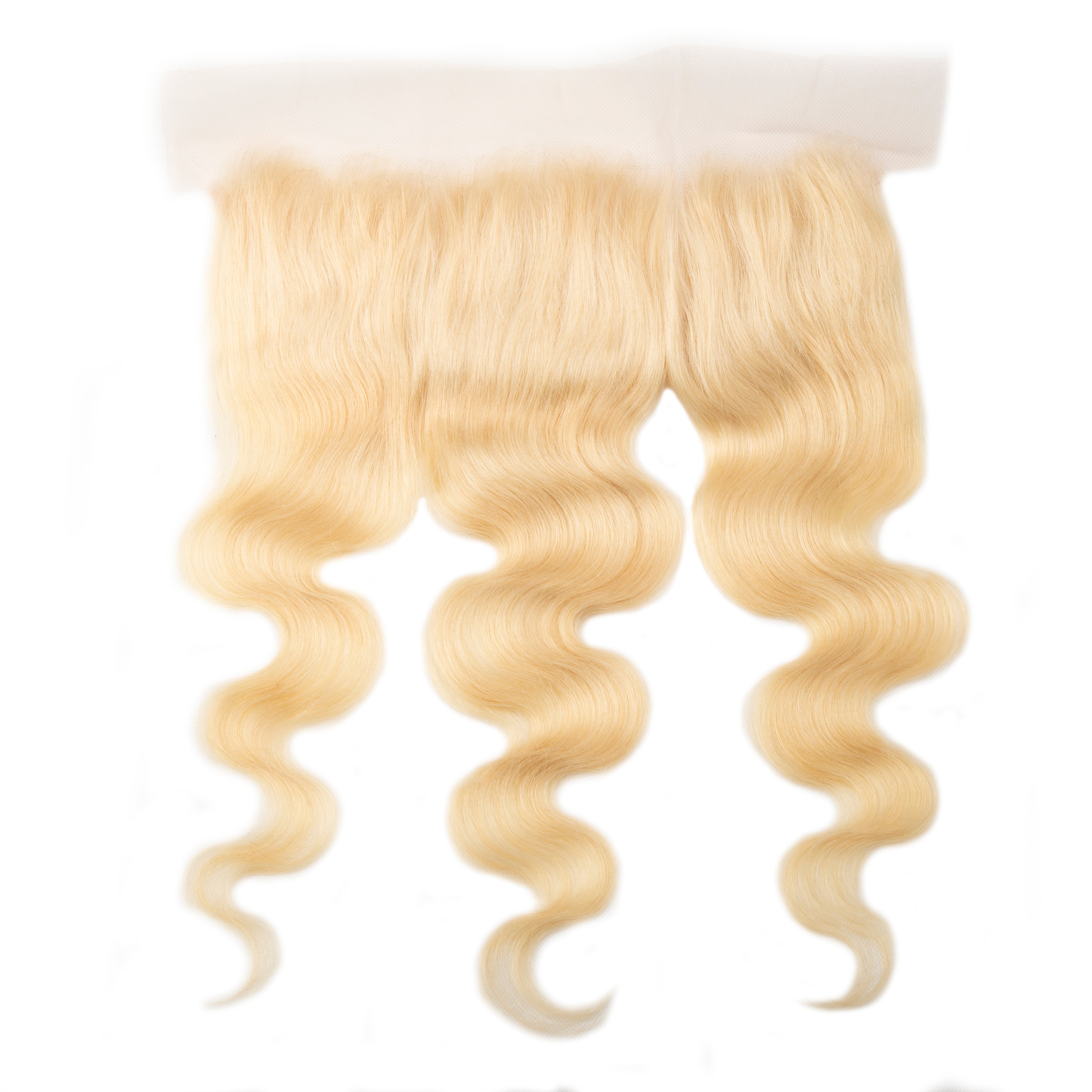 XBL Hair #613 Blonde 13x4 Transparent Lace Frontal Body Wave