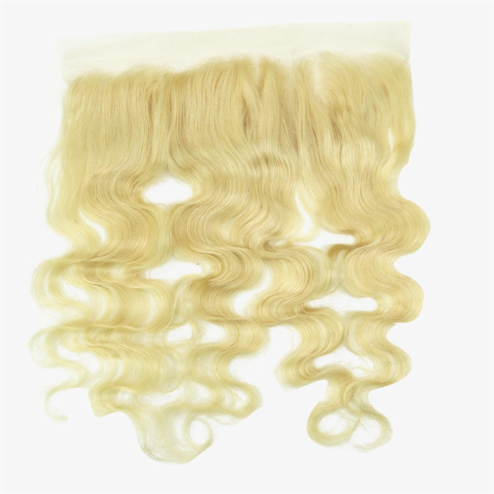 XBL Hair #613 Blonde 13x4 HD Lace Frontal Body Wave Ear To Ear