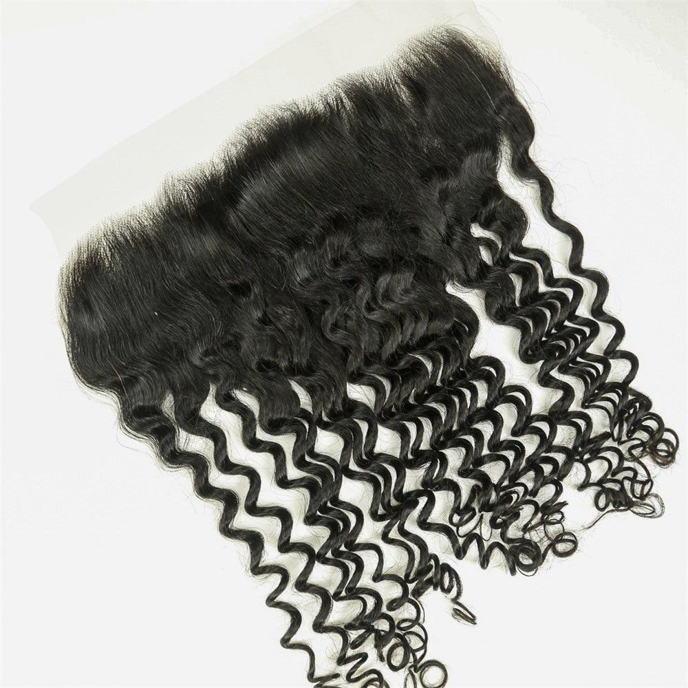 XBL Hair 13x6 HD Lace Frontal Deep Wave Small Knots Preplucked Hairline