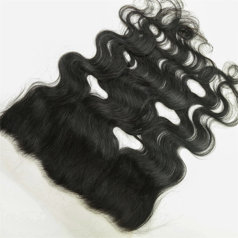 XBL Hair 13x4 HD Lace Frontal Body Wave Small Knots Preplucked Hairline