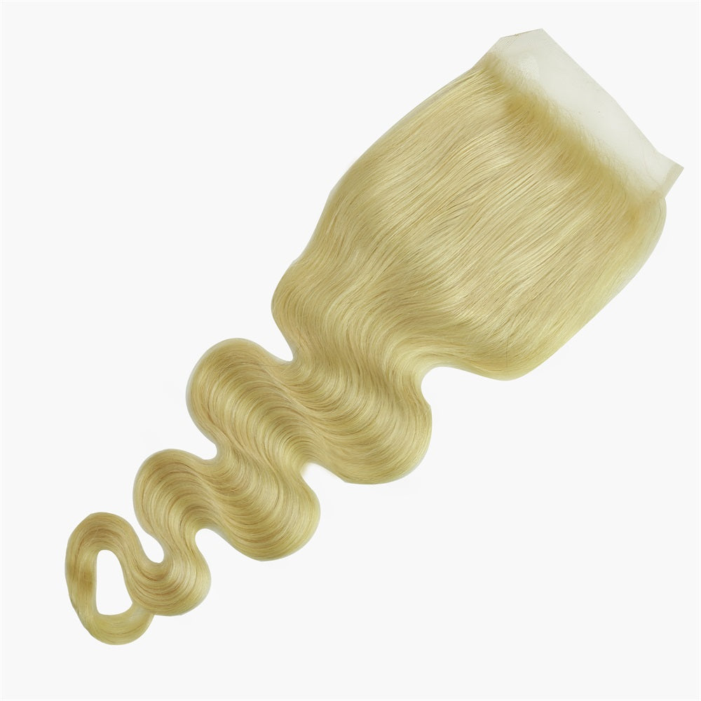 XBL Hair #613 Blonde 5x5 HD Lace Cloure Body Wave