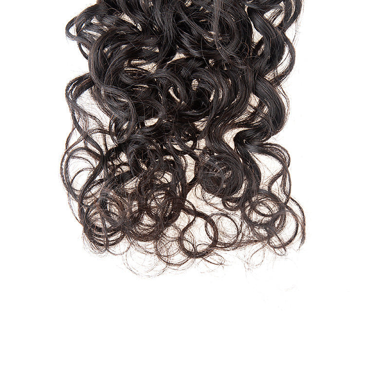 XBL Hair 5x5 HD Lace Cloure Water Wave Small Knots 100% Human Hair