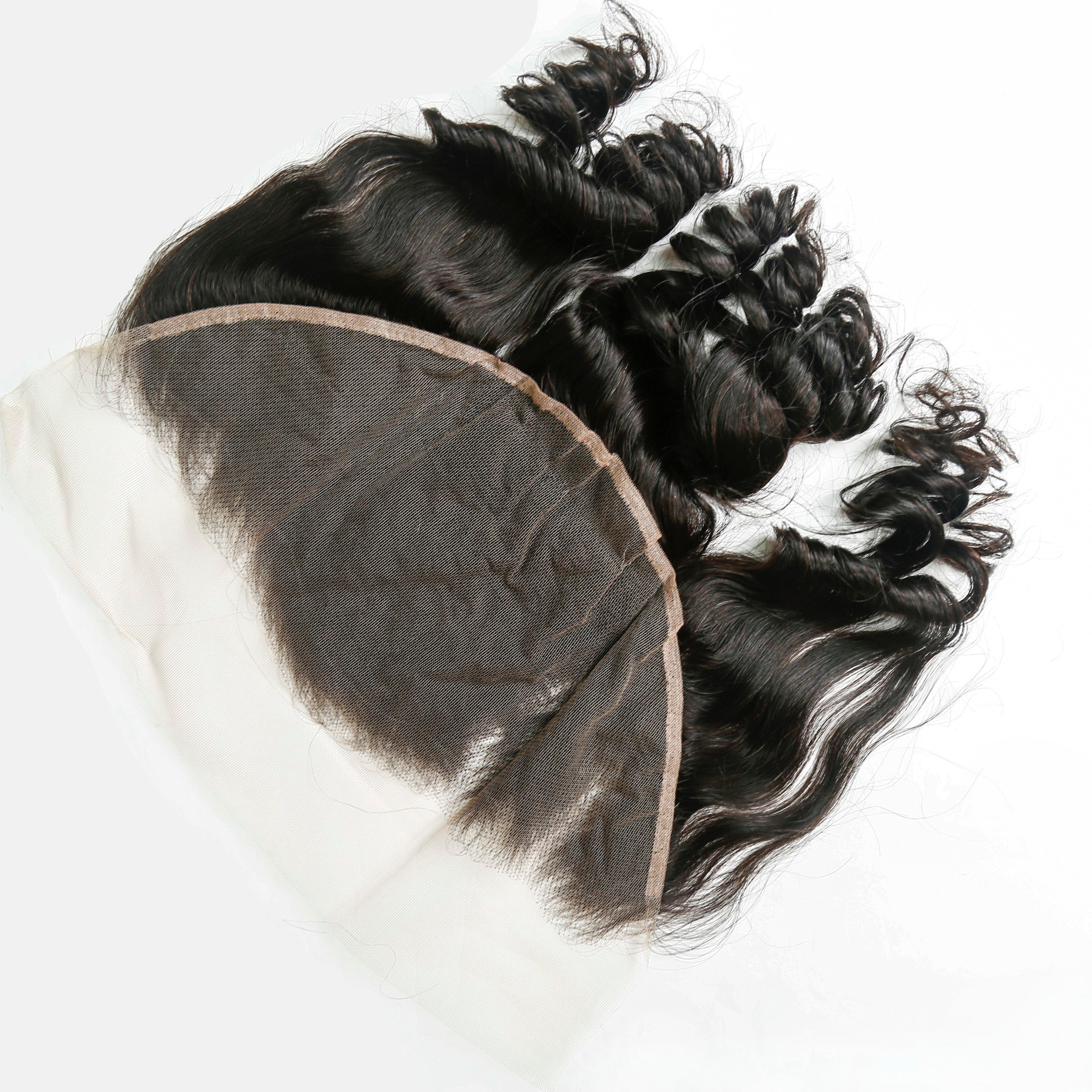 XBL Hair 13x6 Transparent Lace Frontal Loose Wave Small Knots Preplucked Hairline