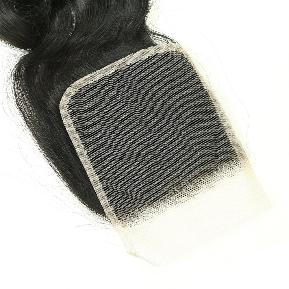 XBL Hair 4x4 Transparent Lace Cloure Loose Wave 100% Human Hair Free Part