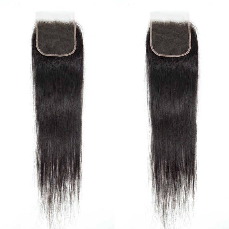 XBL Hair 5x5 HD Lace Cloure Straight Small Knots 100% Human Hair
