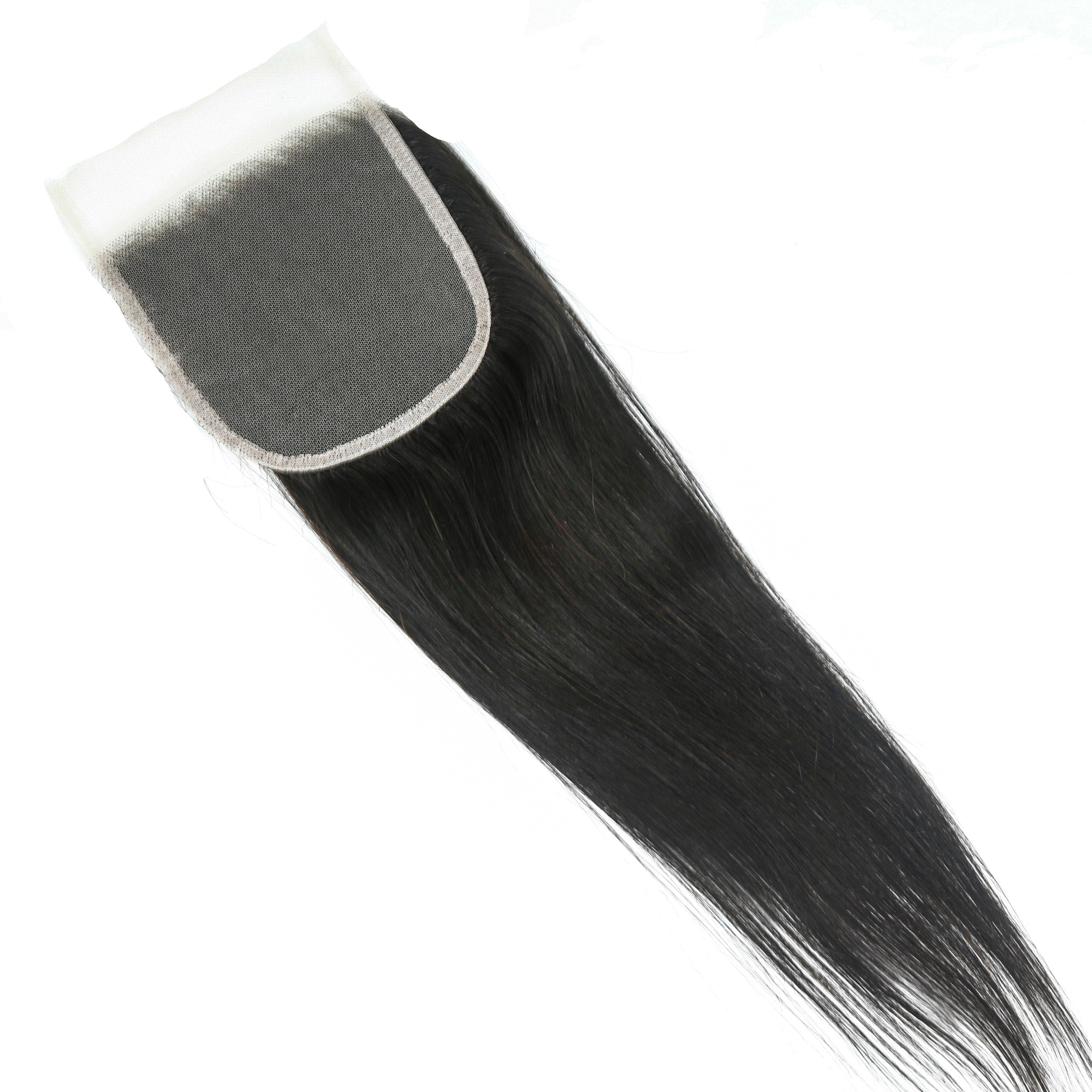 XBL Hair 5x5 Transparent Lace Cloure Straight Small Knots 100% Human Hair