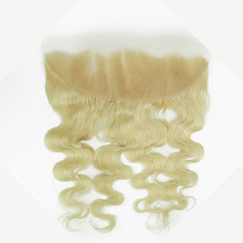 XBL Hair #613 Blonde 13x4 HD Lace Frontal Body Wave Ear To Ear