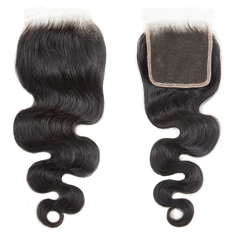 XBL Hair 4x4 HD Lace Cloure Body Wave Small Knots Free Part