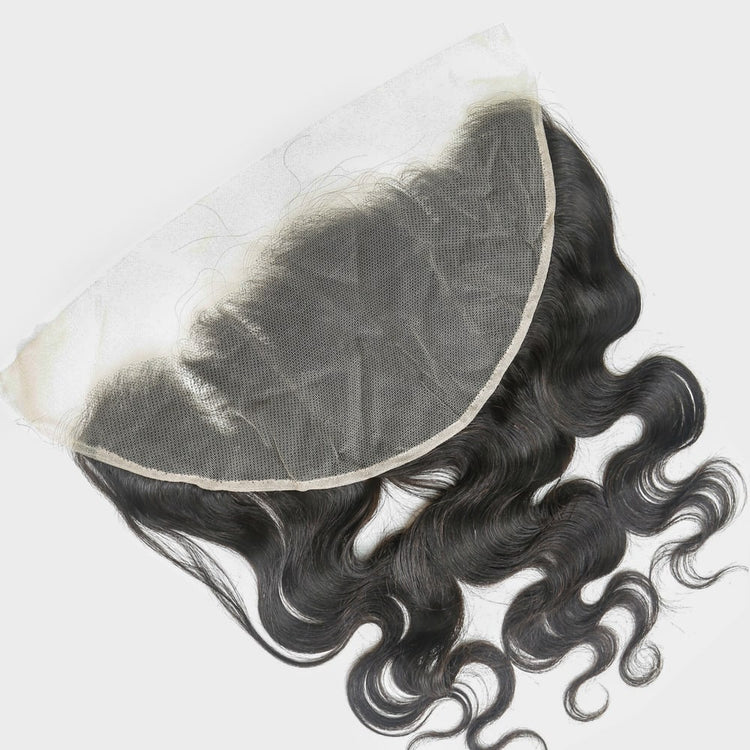 XBL Hair 13x6 Transparent Lace Frontal Body Wave Small Knots Preplucked Hairline