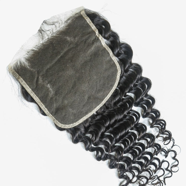 XBL Hair 6x6 HD Lace Cloure Deep Wave Small Knots% Human Hair