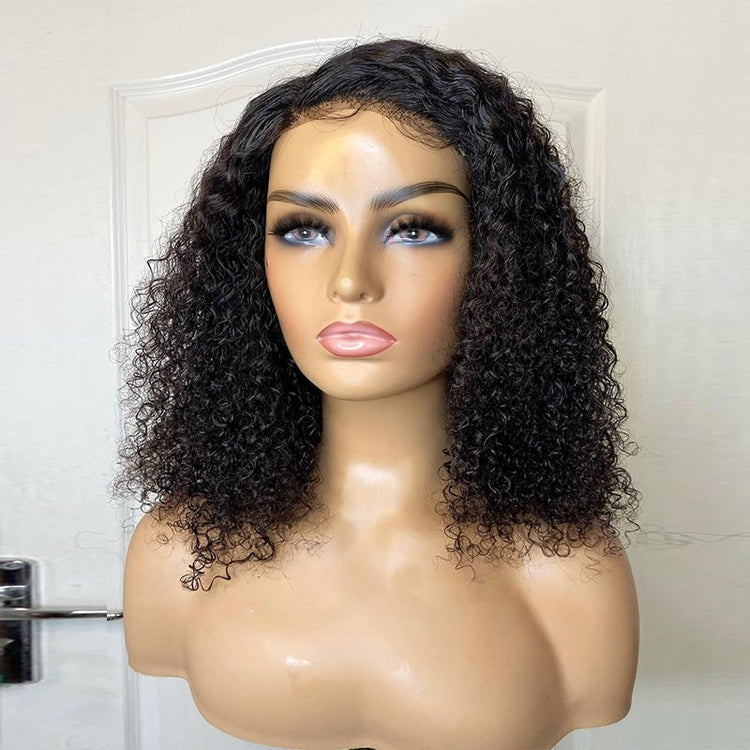 XBL Hair Curly Wave Glueless Ready to Go Wig 5x5 HD Cloure Wig With Small Knots and Preplucked Hairline