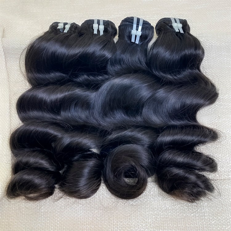XBL Hair XBLhair Miss Flawless Raw Hair Loose Wave 3 or 4 Bundles Vietnam Human Hair