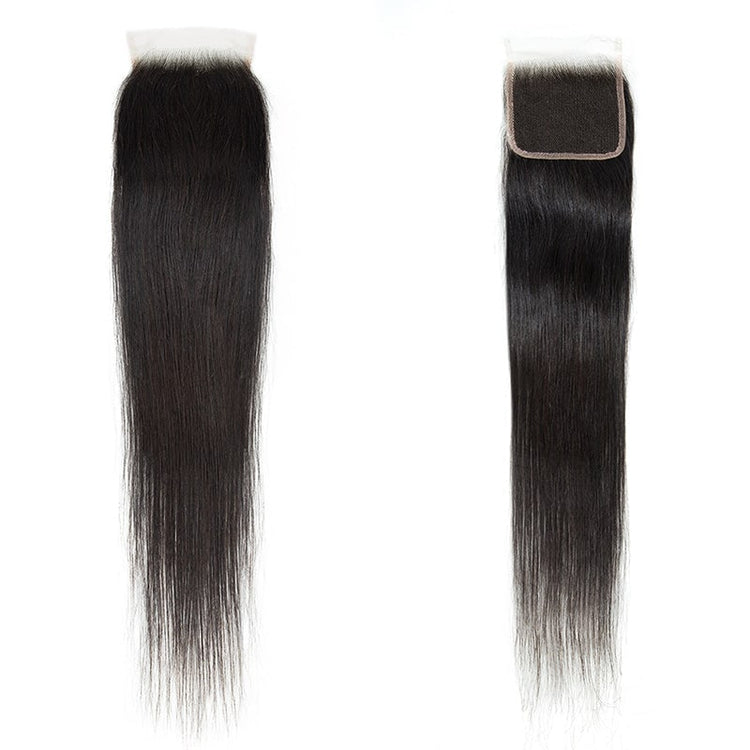 XBL Hair Miss Lovely 4x4 HD Lace Cloure Straight Small Knots% Human Hair