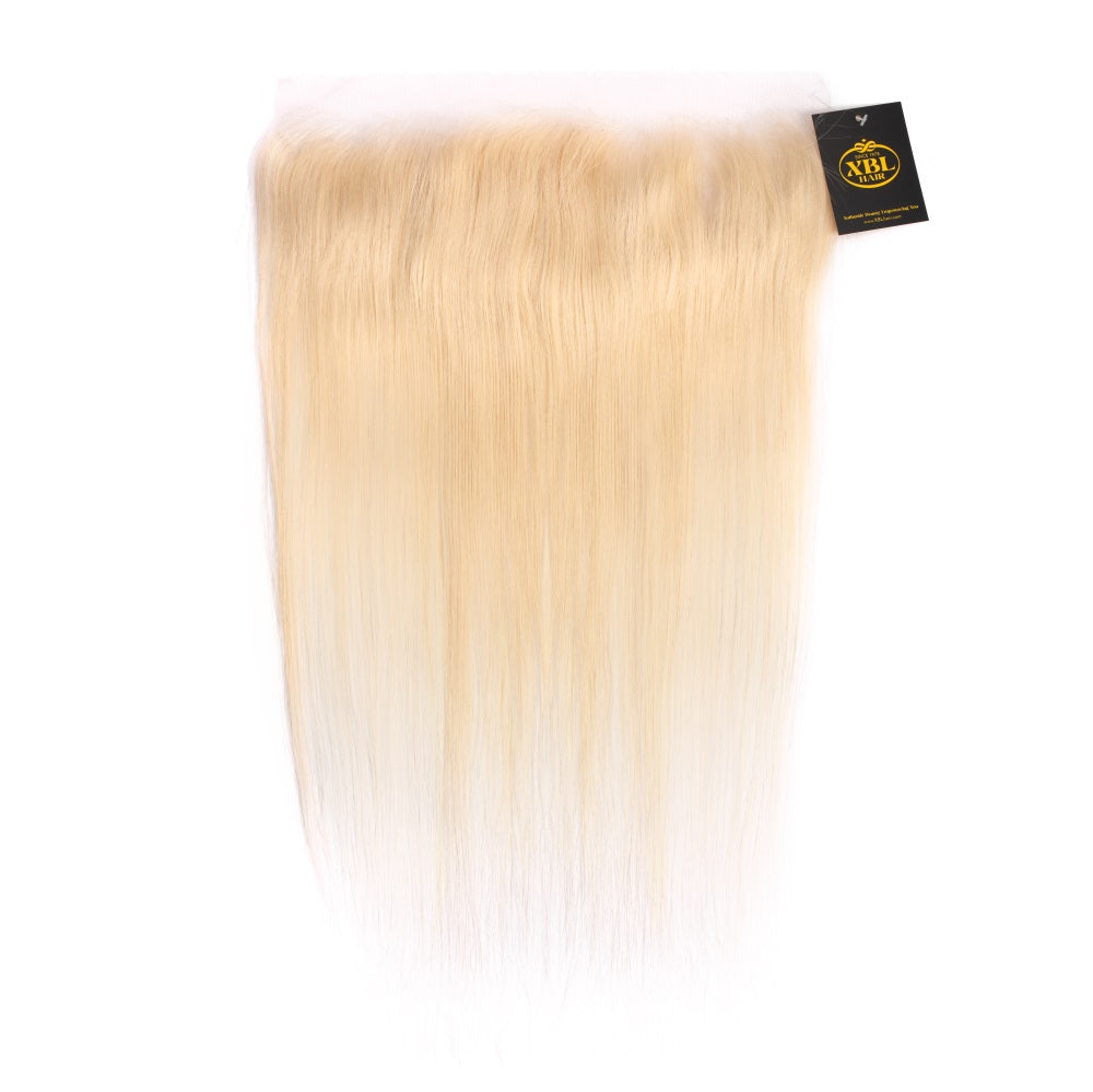 XBL Hair #613 Blonde 13x4 HD Lace Frontal Lisse d'une oreille à l'autre 