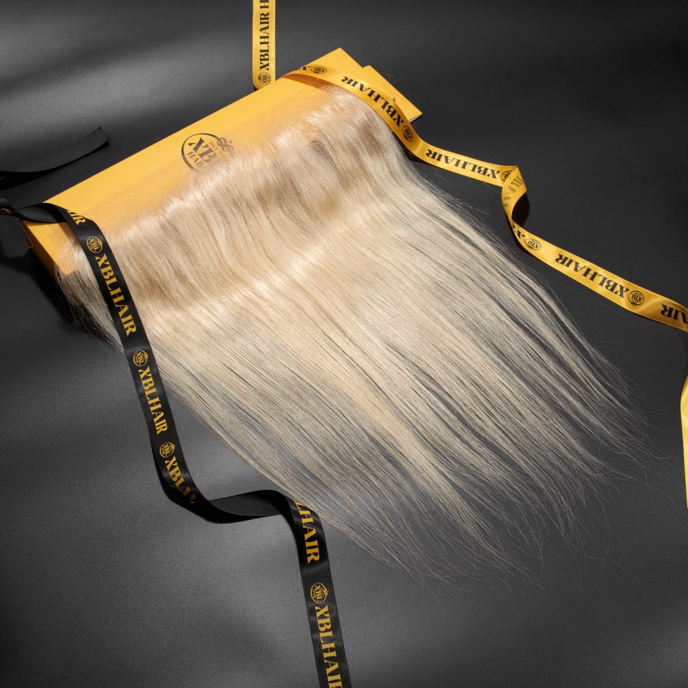 XBL Hair #613 Blonde 13x4 HD Lace Frontal Lisse d'une oreille à l'autre 