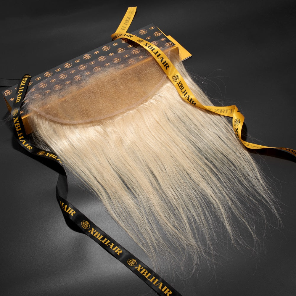 XBL Hair #613 Blonde 13x4 HD Lace Frontal Lisse d'une oreille à l'autre 