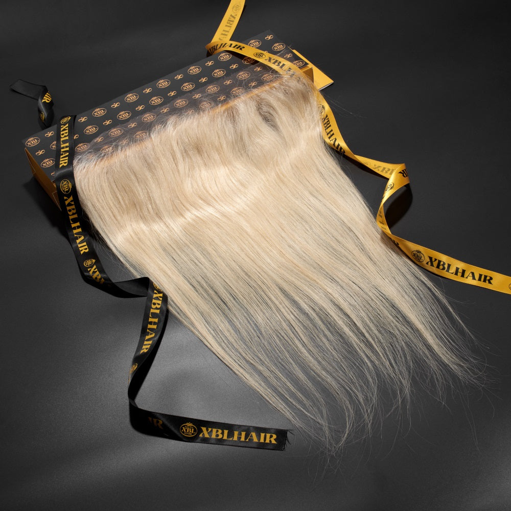 XBL Hair #613 Blonde 13x4 HD Lace Frontal Lisse d'une oreille à l'autre 