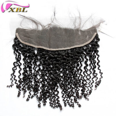 13×4 Lace Frontal Transparent Lace Curly Wave