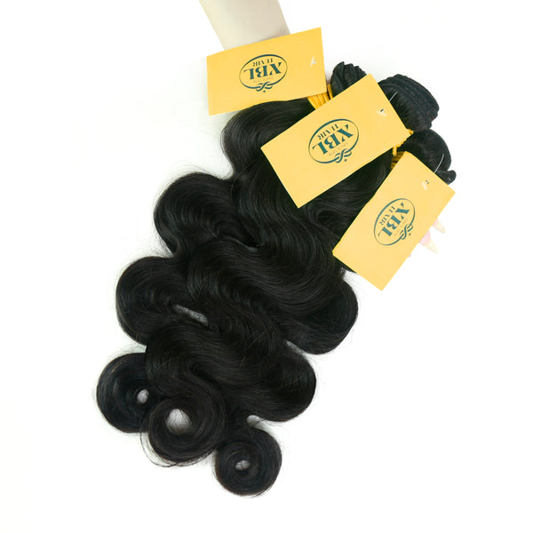 Offre groupée de faux cheveux brésiliens ondulés 