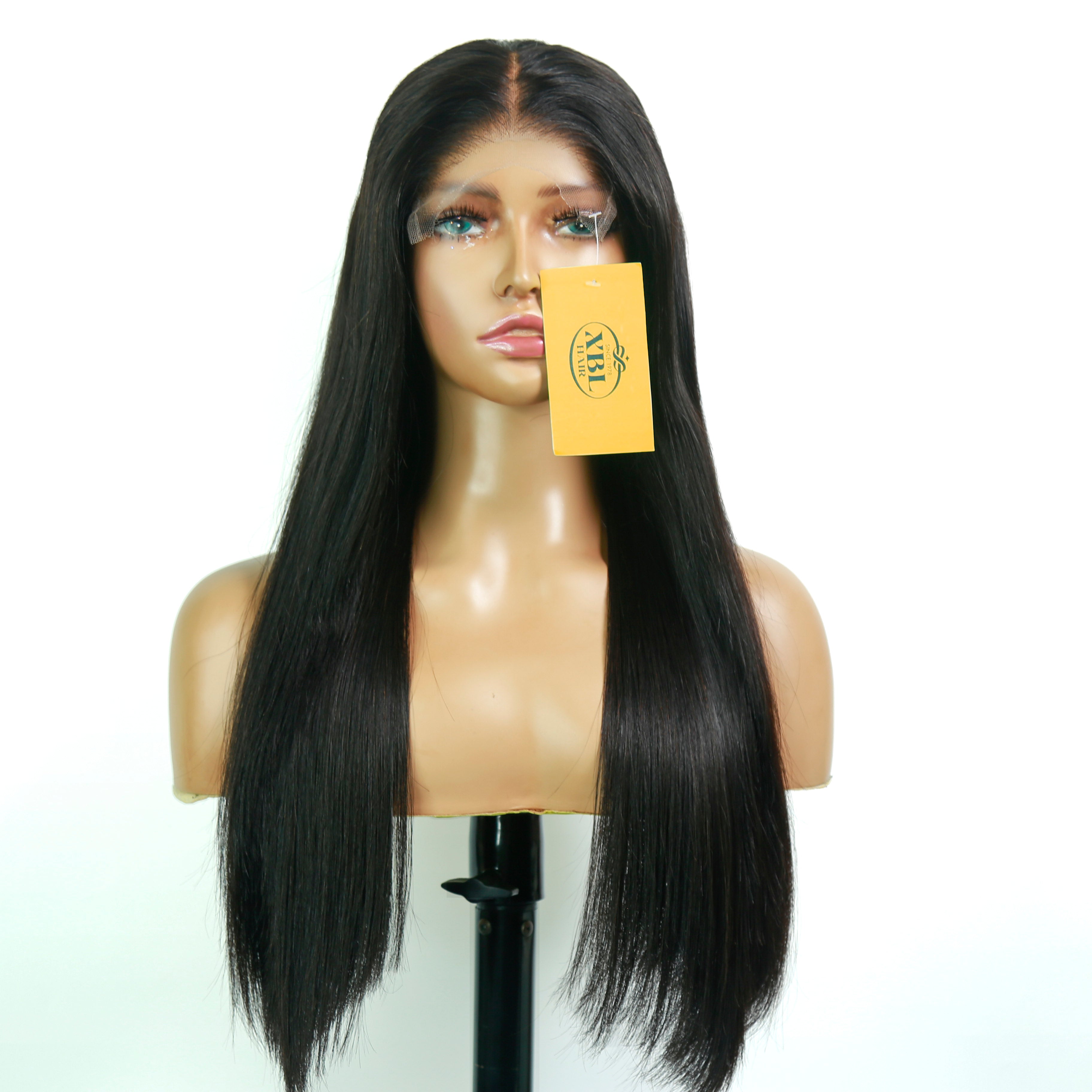 SINCE 1978 XBLHAIR 200% Density 5×5 HD LACE Human Hair Lace Closure Wig Straight Wave