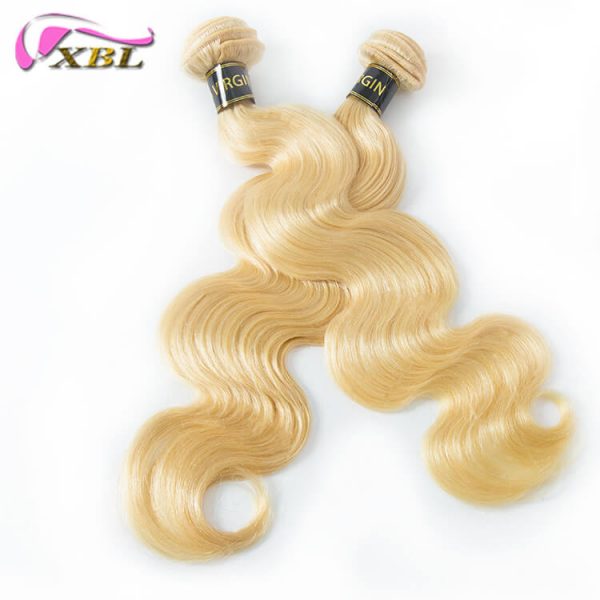 613 Blonde Body Wave Hair 3 Bundle Deals