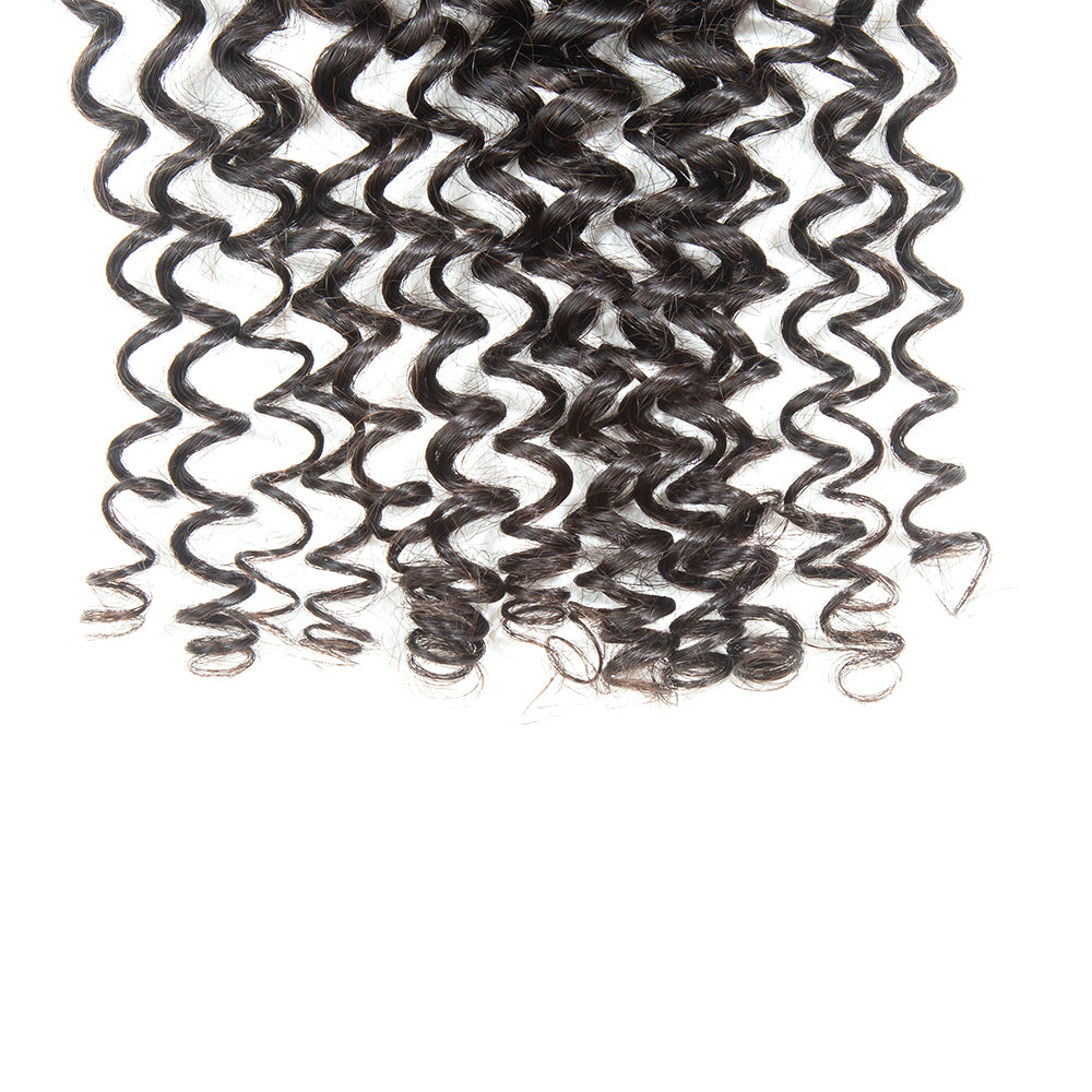 XBLHair 5x5HD Cierre de encaje Cabello rizado Cabello virgen suave de alta calidad 