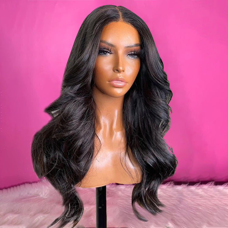 180% Density 4×4 HD Lace Closure Wig Body Wave