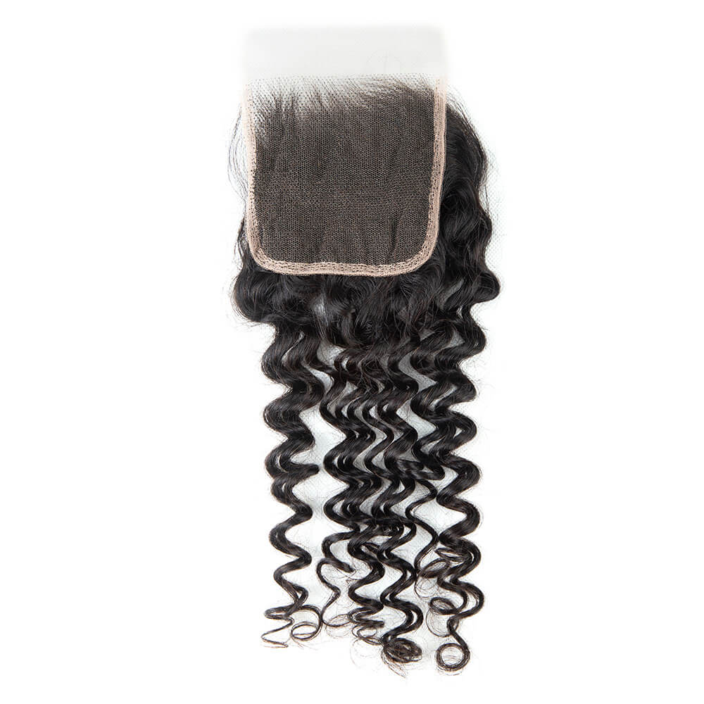 4×4 HD Lace Closure Curly Hair