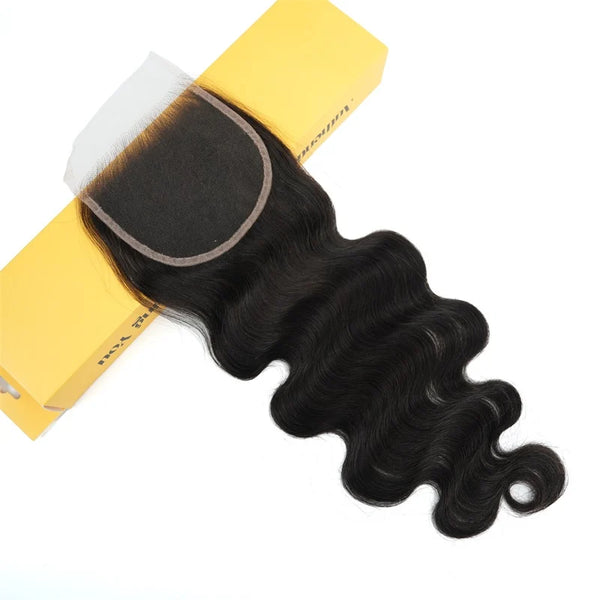 XBL Hair Miss Flawless 5x5 HD Lace Cloure Body Wave Bleached Small Knots 100% Human Hair