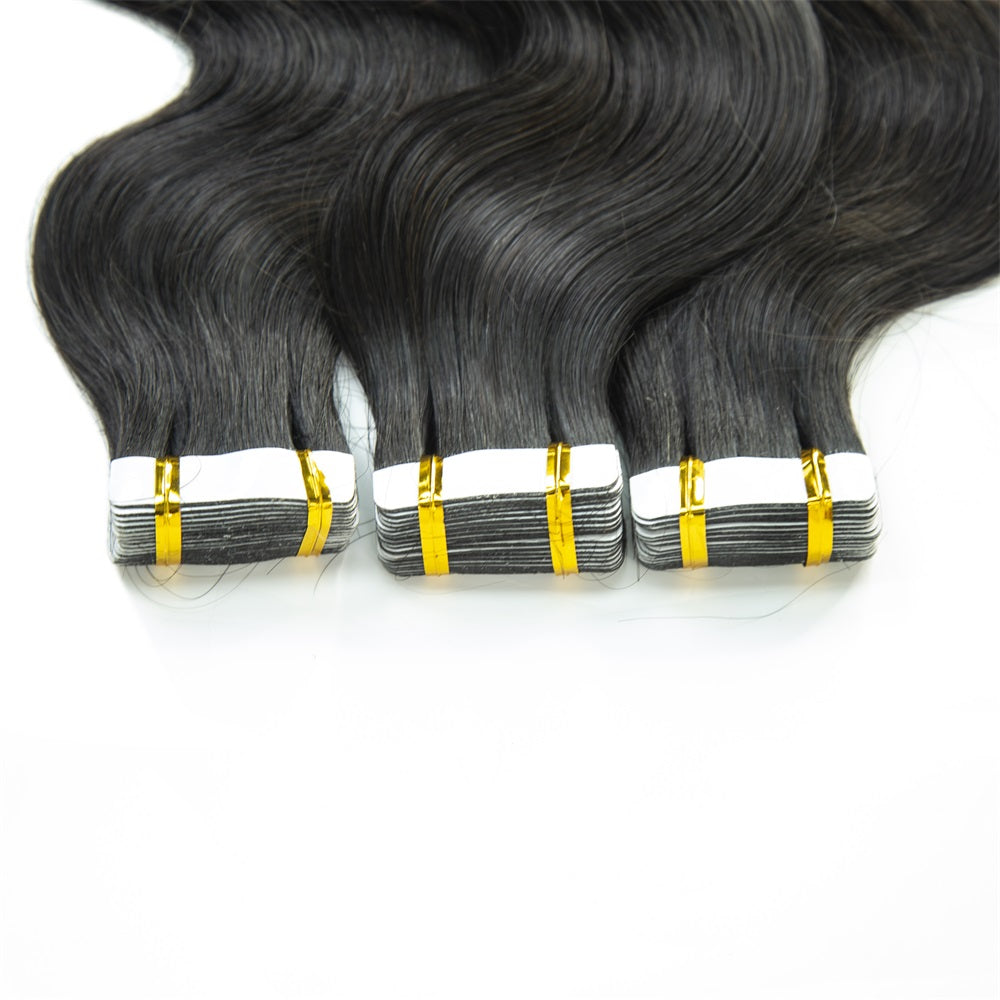 JP Hair Body Wave Human Hair PU Tape In Virgin Human Hair Extensions