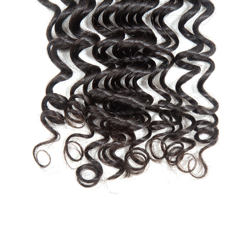 XBLHair 5x5HD Cierre de encaje Cabello rizado Cabello virgen suave de alta calidad 