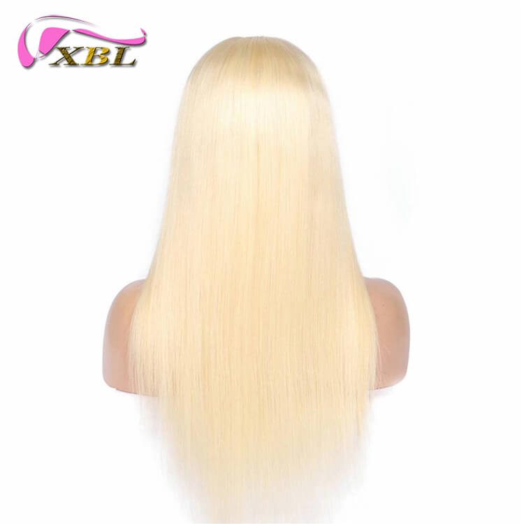 Transaprent Lace13x4 613 Blonde Straight Lace Frontal Wig