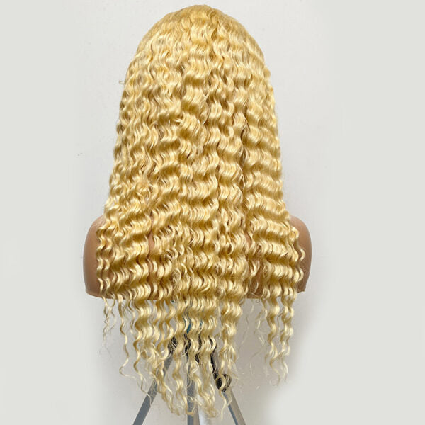 613 Color 13×4 Lace Frontal Wig Deep Wave Wigs