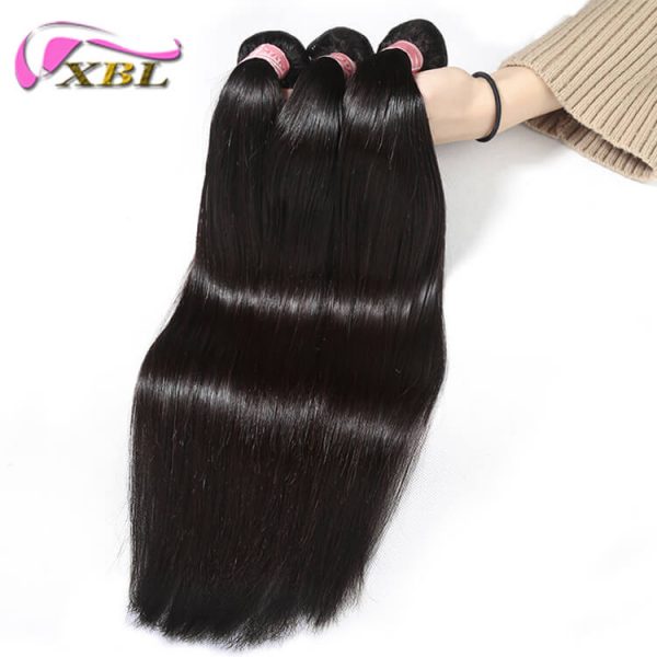 Miss Pretty Hair 1 PCS Cheveux raides Tissage en lot Cheveux humains 