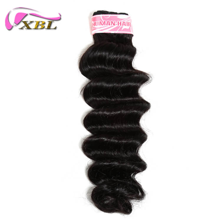 Pretty Hair Loose Deep Brazilian Human Hair Bundles Weave