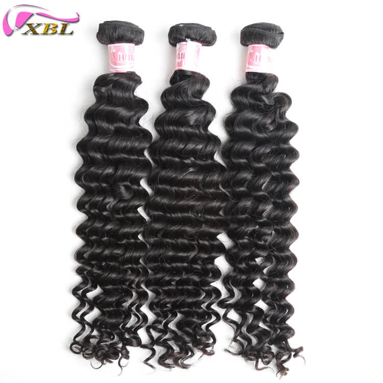 Pretty Hair Deep Wave 100% Human Hair Weave