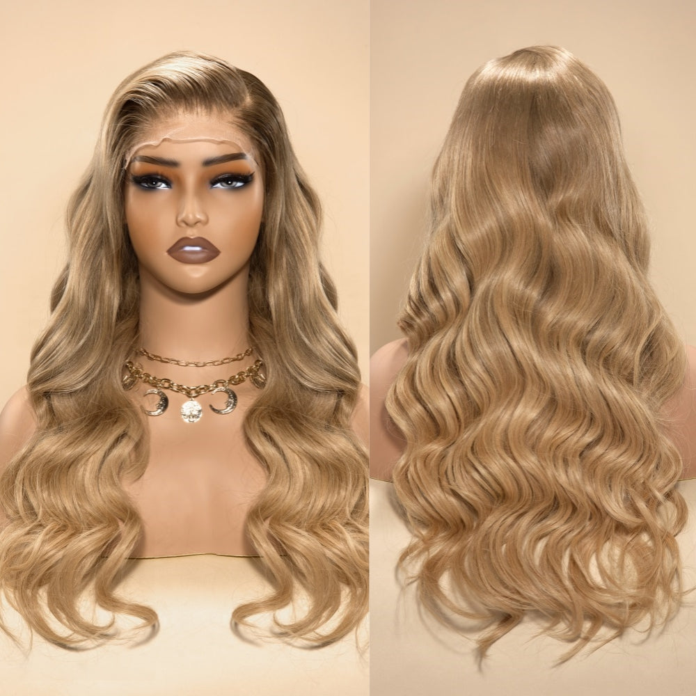 Professional Stylist Wig Bella A01 Colored Glueless Ready to Go Wig 5x5/13x4 HD Wig With Small Knots and Preplucked Hairline and Bleached Knots