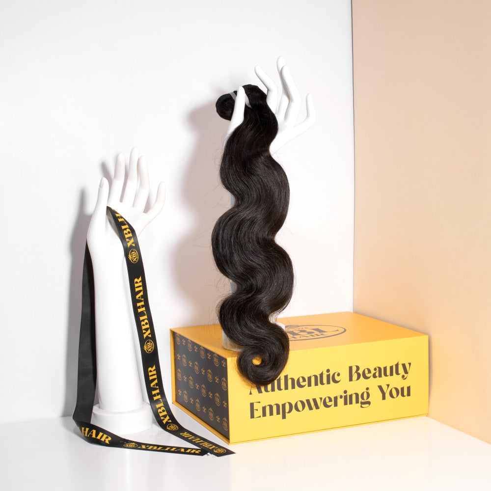 XBLhair Flawless Unprocessed Human Hair Body Wave Wholesale Brazilian Hair 3pcs-70pcs