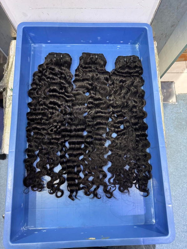 XBLhair Customized Curvature Burmese Curly Bundle 100% Human Virgin Hair Weave