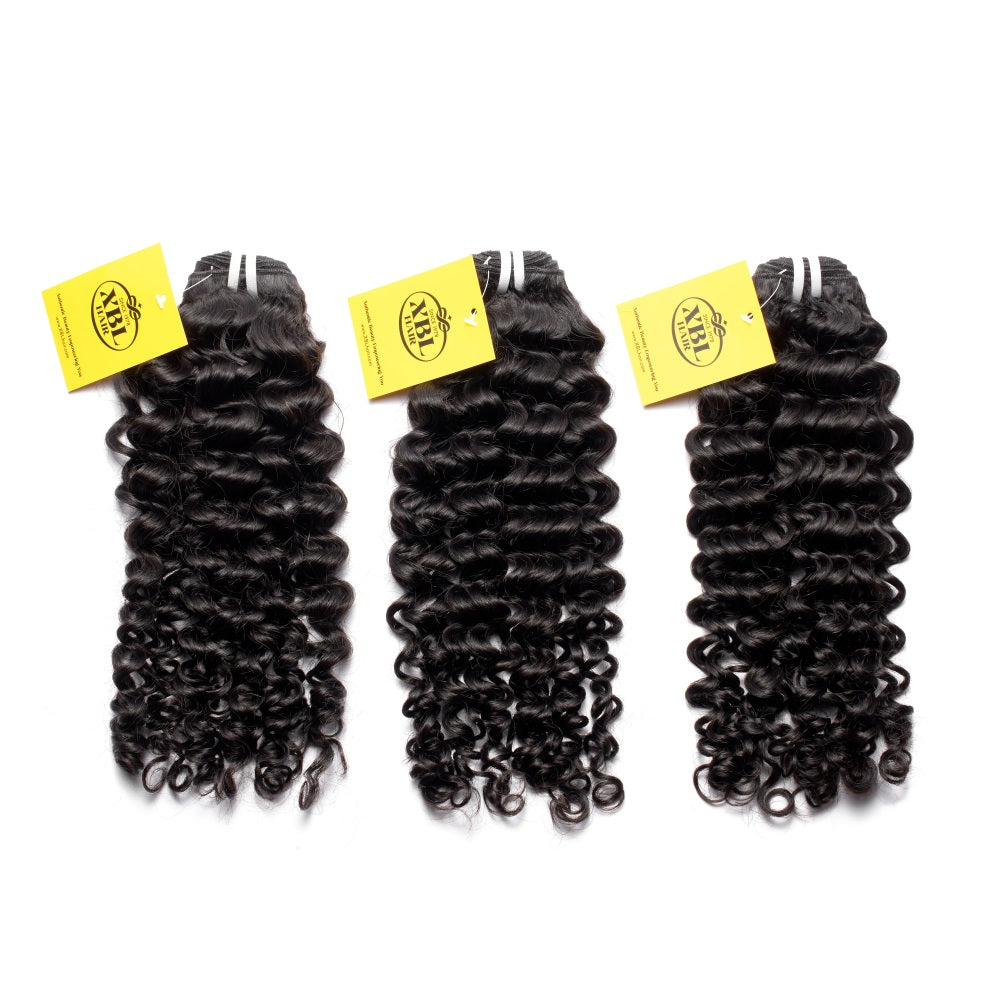 XBLhair Flawless Raw Hair Premium One Donor 3 Bundle Deal Jerry curl