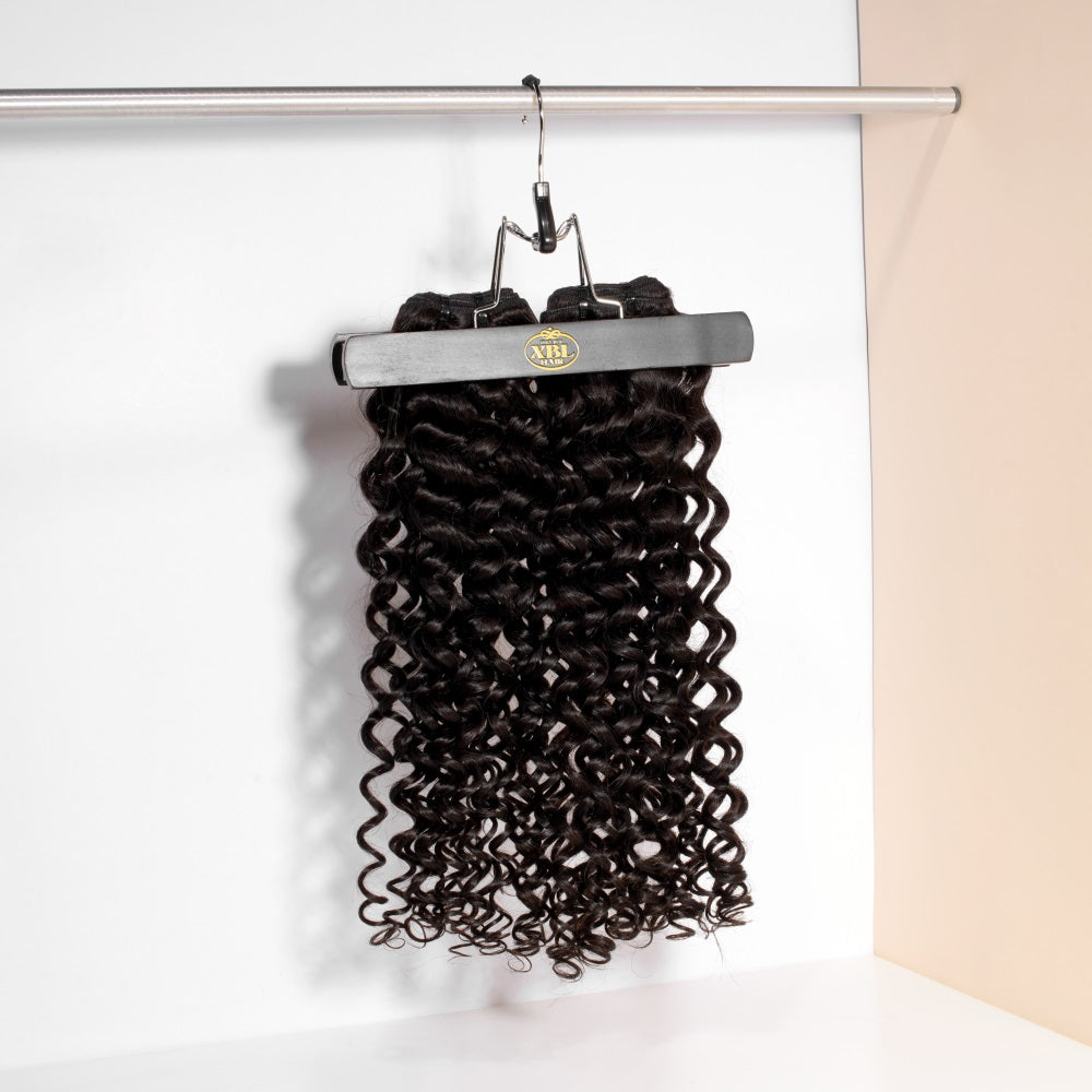 XBLhair Lovely Mink Hair Top Selling 3 bundles deal Jerry curl
